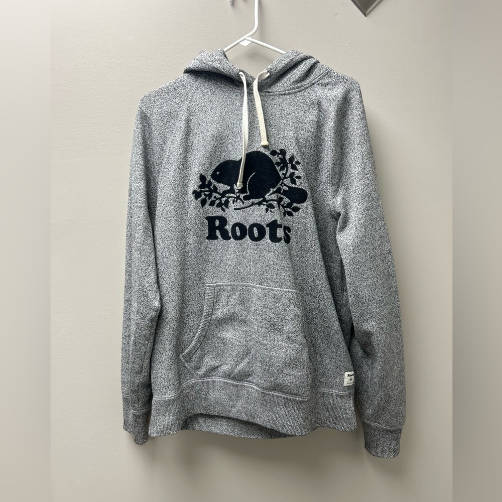 Roots Men’s Original Salt and Pepper Hoodie